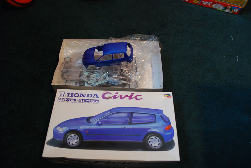 Honda civic model car kits